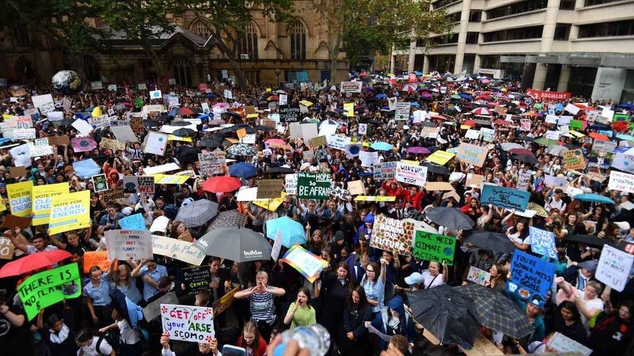 Australian climate change protest
