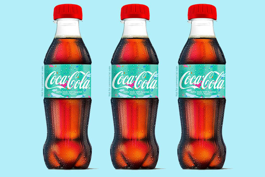 Coca-Cola creates first Ocean Plastic Bottle