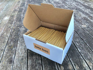 Wheat straws - Box of 1000 - 13cms