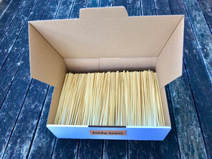 Wheat straws - Box of 1000 - 20cms